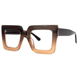Za'hira Square Clear Lens Glasses